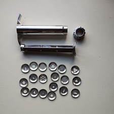 Metal Clay Extruder Tool 19 Discs Polymer Metal Ceramic Texture Maker