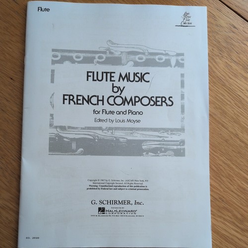 Flute music french - by,