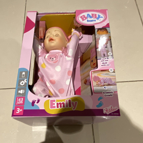 Baby born emily - baby, 43cm