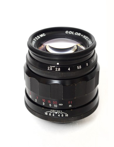 Voigtlander color heliar 75mm - voigtlander,