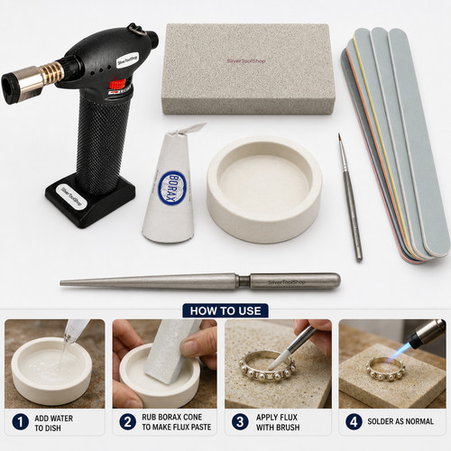 Jewellery soldering bezel - jewellery, soldering,
