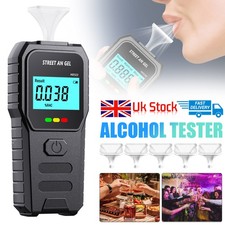Professional Breathalyzer LCD Digital Alcohol Tester Breath Analyzer Detector