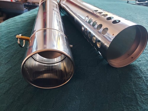 Spark arrestor and damper - and,