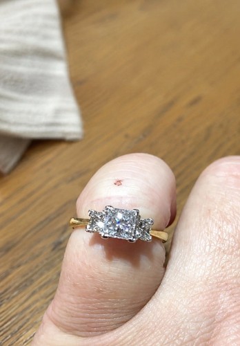 1ct princess cut diamond - 1ct,