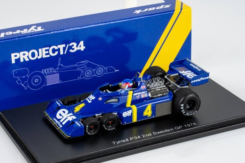 Spark tyrrell p34 no - spark, 1:43