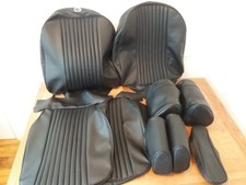 Mgb vinyl SEAT COVERS black