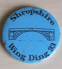 SHROPSHIRE WING DING 93 Pin