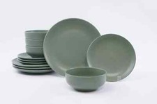 12Pc Ceramic Dinner set Stone