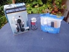 Battery Operated Dual Speed Shoe Polisher With Accessories & Kizik Shoe Care Kit