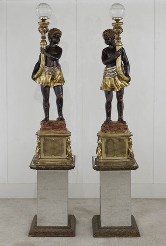 Impressive pair 8ft tall - of,