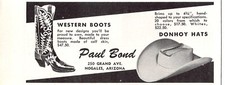 Paul Bond Western Cowboy Boots