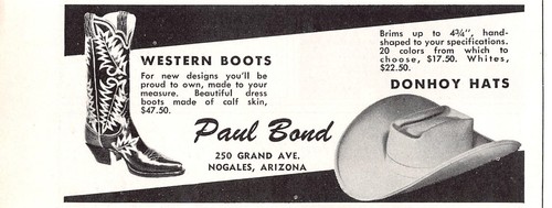 Paul bond western cowboy boots - bond,