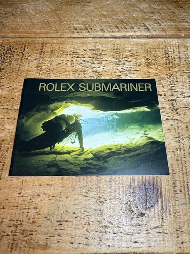 Rolex submariner booklet - submariner,