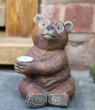 Garden Solar Ornament Bear