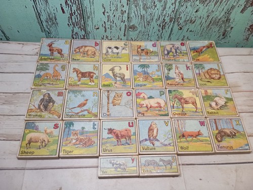 Antique victorian alphabet - antique,