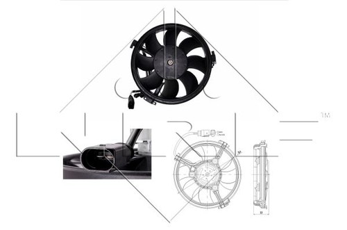Genuine nrf radiator fan for - genuine,