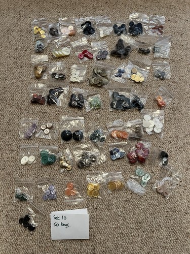 Sets vintage buttons - 50,