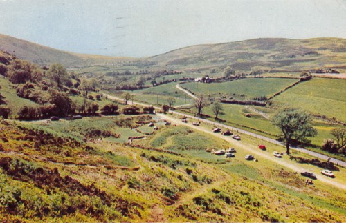 Postcard llandegla ruthin - llandegla, nr