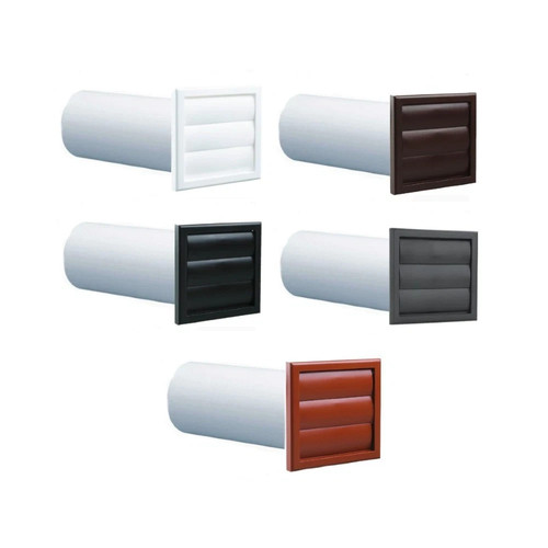 Extractor fan through - through, wall