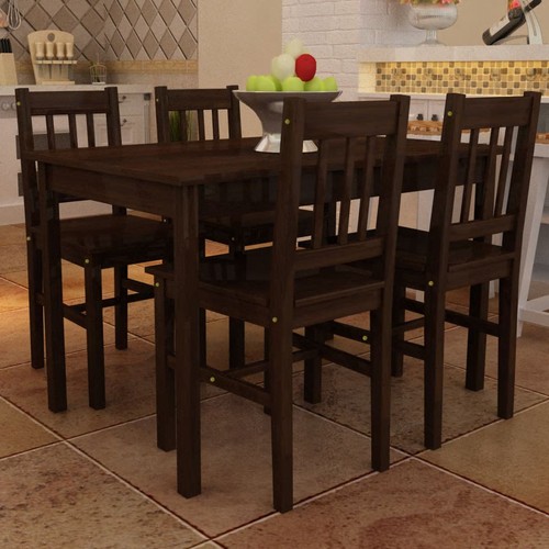 Wooden breakfast dining table - wooden,