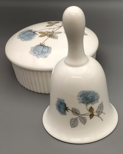 Wedgwood ice rose bone - ice, china