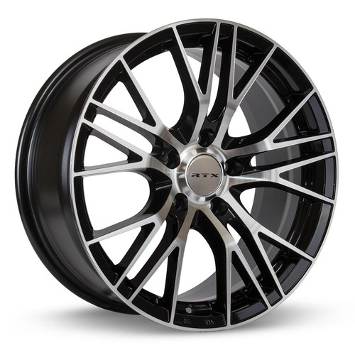 18x8 black alloy - alloy, rim