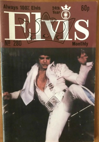 Elvis presley monthly magazine - elvis,
