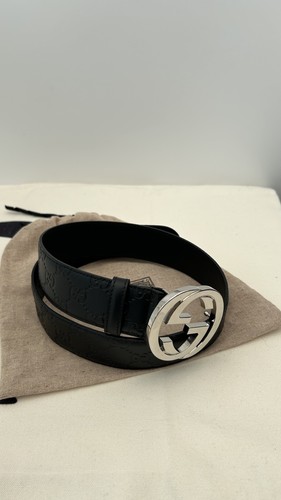 Gucci interlocking belt - interlocking, gg