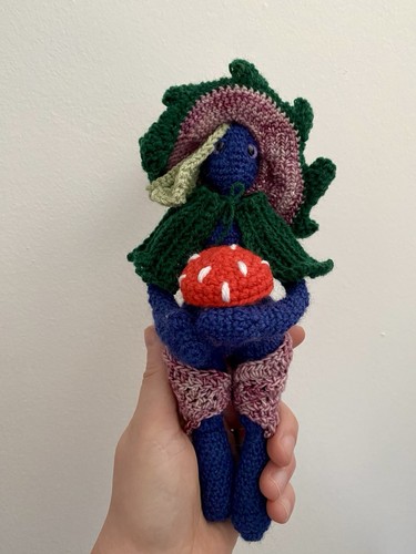 Traveler fairy crochet - fairy,,