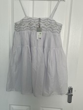 Ladies White Seashell Summer