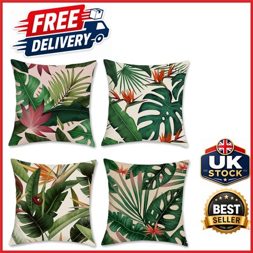Tropical leaves cushion - leaves,