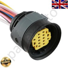 14 Pin Front Headlight Female Connector For Fiat Doblo, Grande Punto, Linea