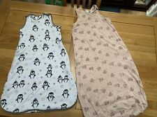 baby sleeping bags x2.  Age 3-20 months and 18 months - 2 years