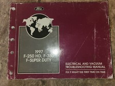 1997 Ford Super Duty HD Truck EVTM Electrical Trouble Shooting Manual F250 F350