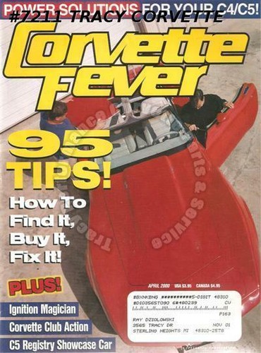 April 2000 corvette fever - april,