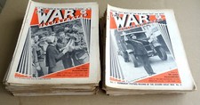 MULTI-LIST OF VINTAGE THE WAR ILLUSTRATED MAGAZINE VOL 1, 2 & 3  1939-1941