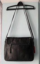 Gigi Genuine Black Leather