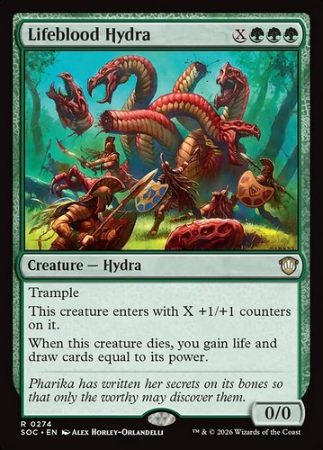 Mtg lifeblood hydra soc - ~,