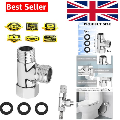 Way shape brass diverter - 3-way,