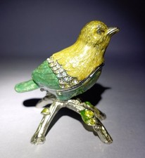 Vintage Enamelled Little Bird