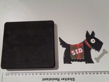 Sizzix Bigz Scotty Dog With Bone ~ Rare Craft Die