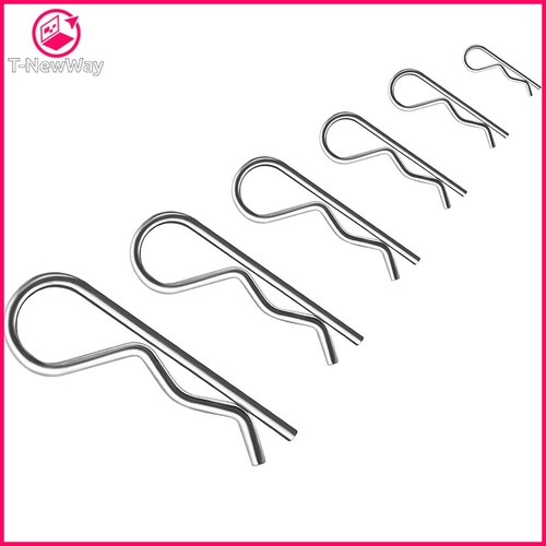 Clips zinc plated steel - r,