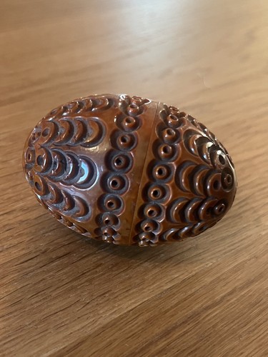 Antique hand carved - carved, coquilla