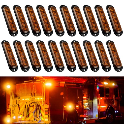 20x led orange - 20x, side