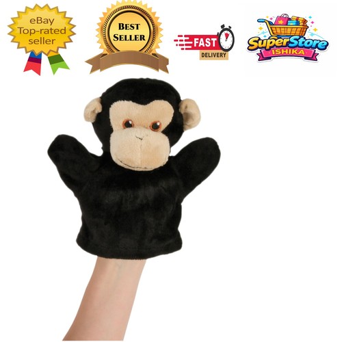 Delightful chimp hand puppet - hand,