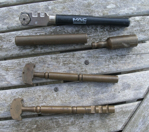 Antique vintage brass - brass, tools