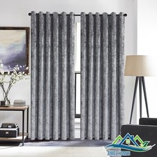 Luxury Crushed Velvet Curtains
