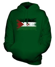 WESTERN SAHARA DISTRESSED FLAG