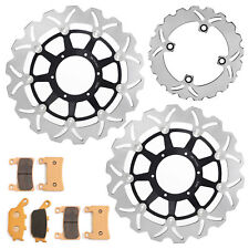 Front Rear Brake Discs Pads