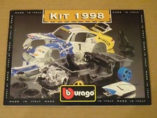 VINTAGE 1998 BURAGO KIT CATALOGUE 24 PAGE BOOKLET